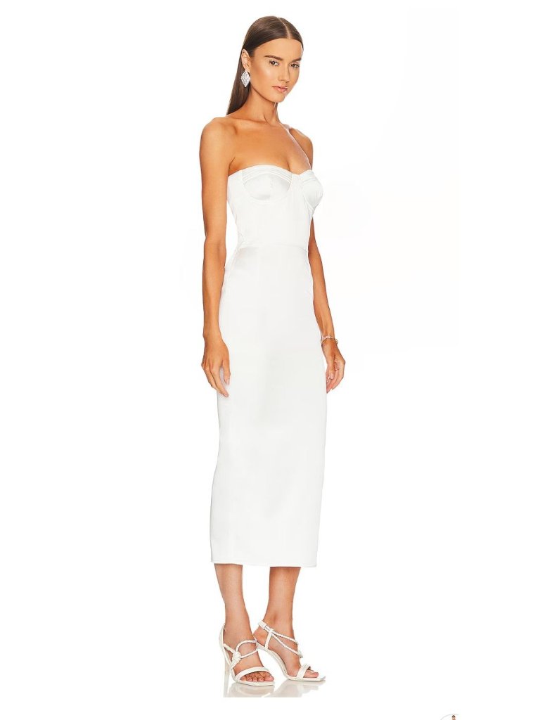 The New Arrivals Sylvia Dress In Flat White Nwot - Size Xl